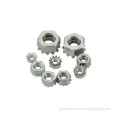 Galvanized Nut Zinc Plated Galvanized Carbon Steel K-lock Nut Factory